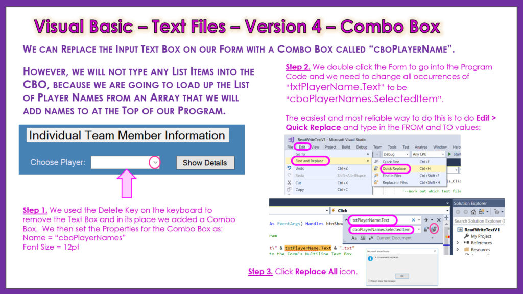 Read and Write Text Files and Display Images – Passy World of ICT